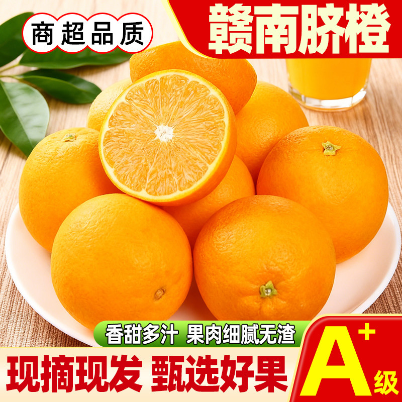 江西赣南脐橙冰糖果冻橙