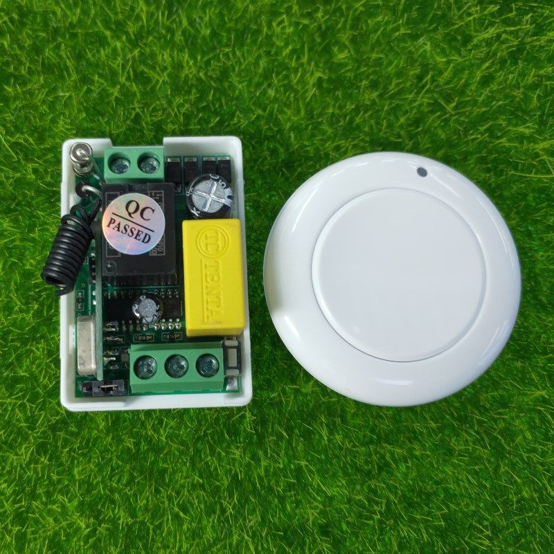 AK-AC220-1X-MZ 220V灯具电源开关LED灯开关+SOS白色随意贴遥控器