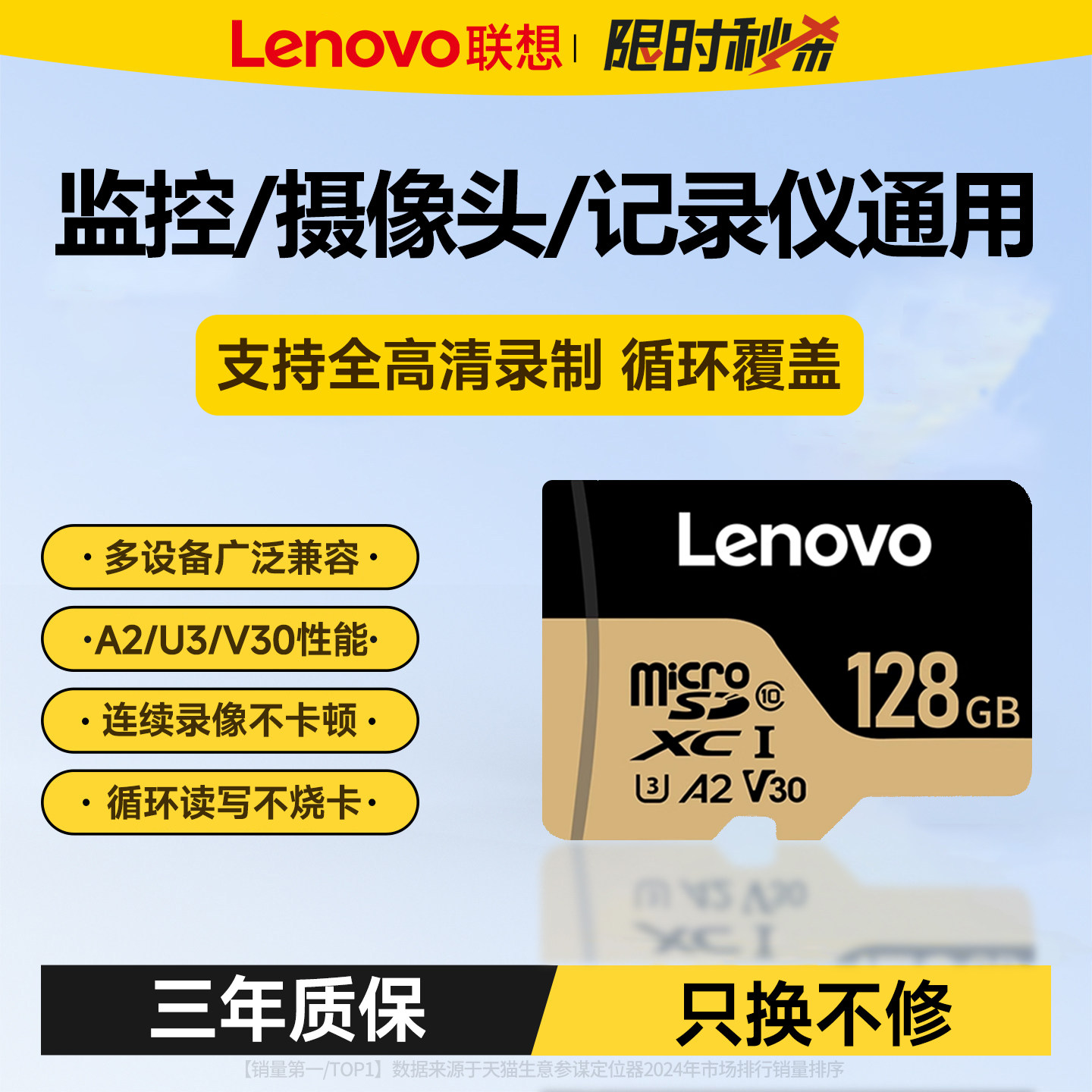 【行车记录仪/监控摄像头】专用tf内存高速卡