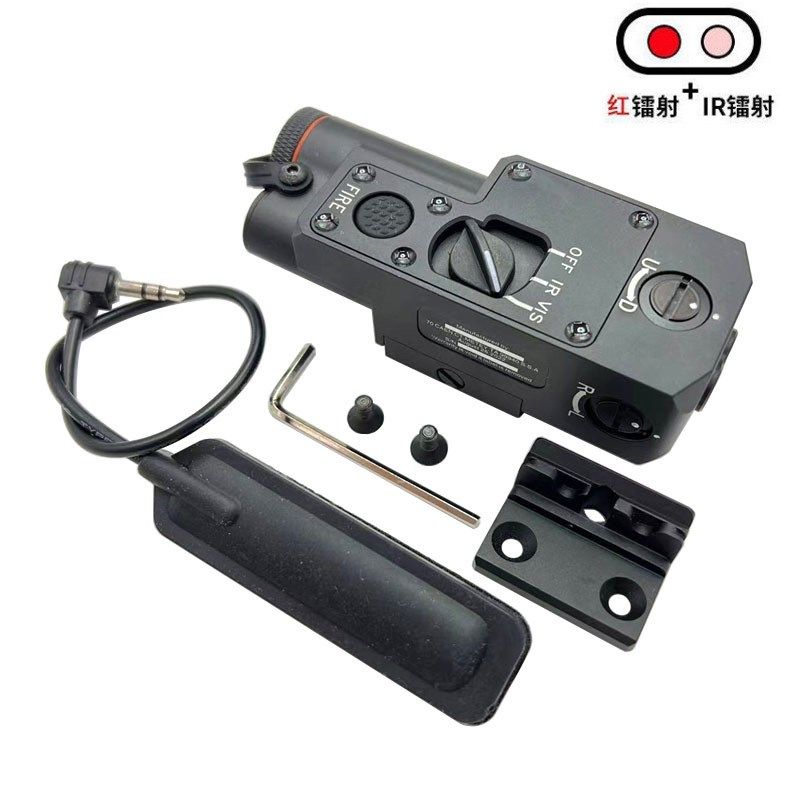 全金属CQBL红/绿镭射IR激光指示器侧面可加装M300/M600/OKW手电筒