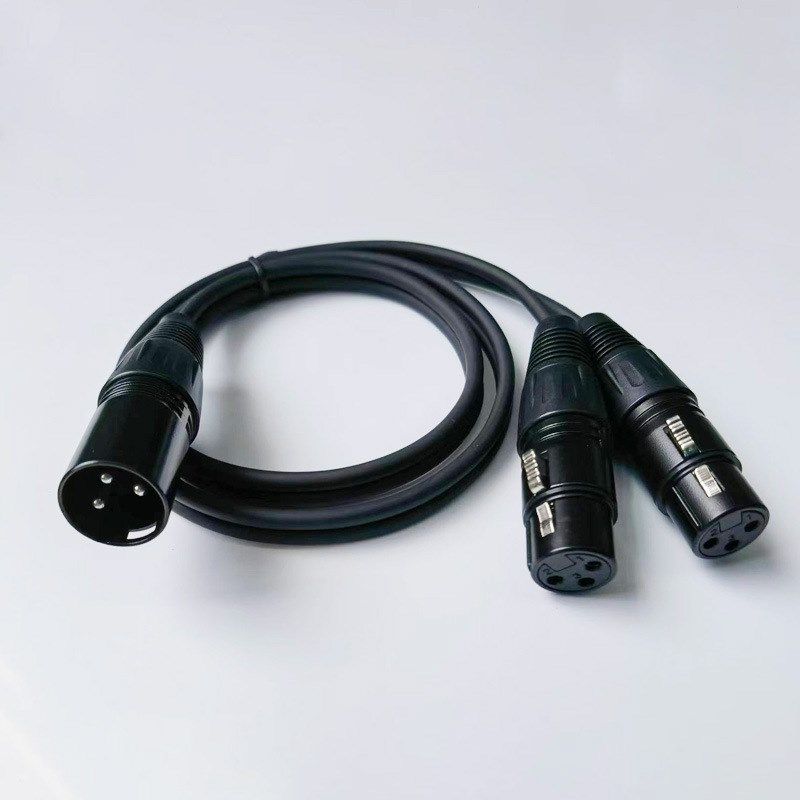 卡农母转双卡农公一分二XLR音频线 单卡侬公转双卡侬母1分2平衡线,3C数码配件,视频线/音频线/AV线,淘宝优惠券,粉丝福利购,淘宝优惠卷
