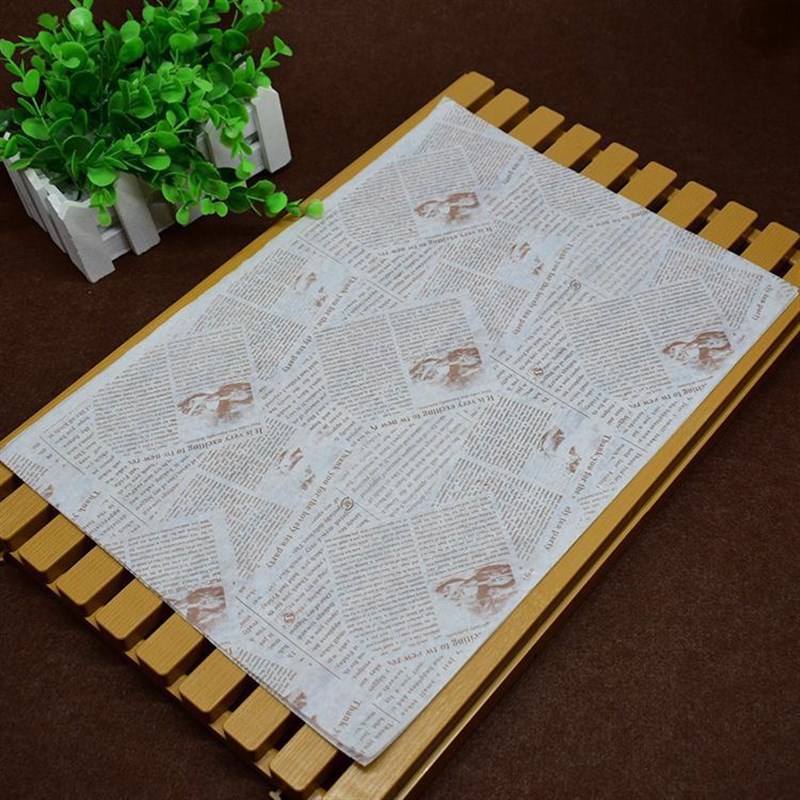 木托盘纸面包盘吸油纸 烘焙纸 防油垫纸1000张中到柜玻璃纸垫中高