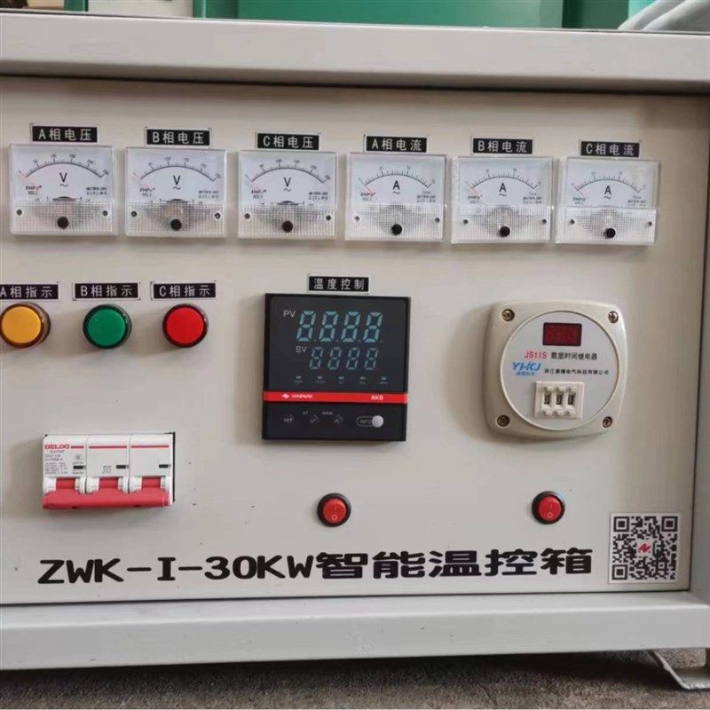 采用PT电子仪表控制可控硅零触发输出移相调压功能自动记录功能等