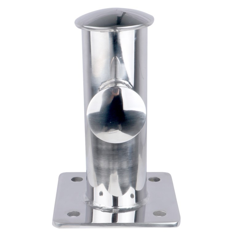 船用316不锈钢系船柱 十字缆桩系缆绳 游艇码头羊角绳栓船舶五金