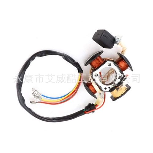 摩托车配件CG-125CC 4级发动机定子磁电机线圈点火