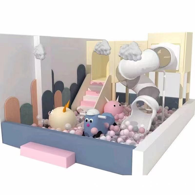 厂家直销挖洞海洋球池围栏 积木池软包 大型高档儿童乐园沙池软包