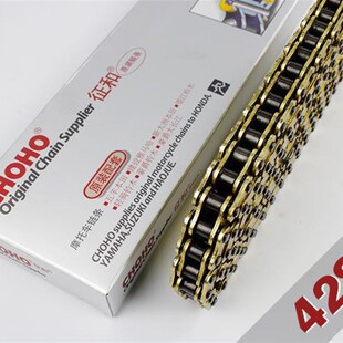 征和原厂428/520/525HO型 GW250摩托车CB190加厚静音金色油封链条