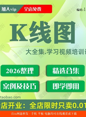1943K线图学习视频大合集零基础从入门到精通