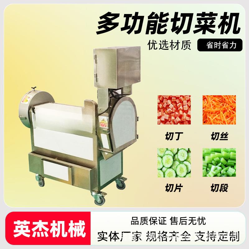 商用多功能水果蔬菜果蔬切片机切丝切丁机 变频切菜机