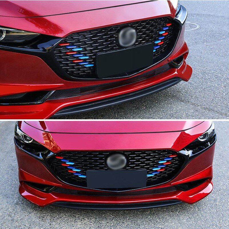 适用于20款马自达3昂克赛拉Axela牛角倒车镜拉手门碗百叶雾灯中网