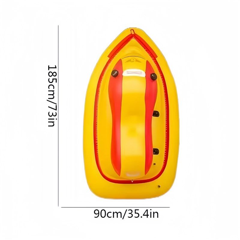CAMORO 用于水上摩托艇的电动充气船带 700W水下推进器漂浮电动船