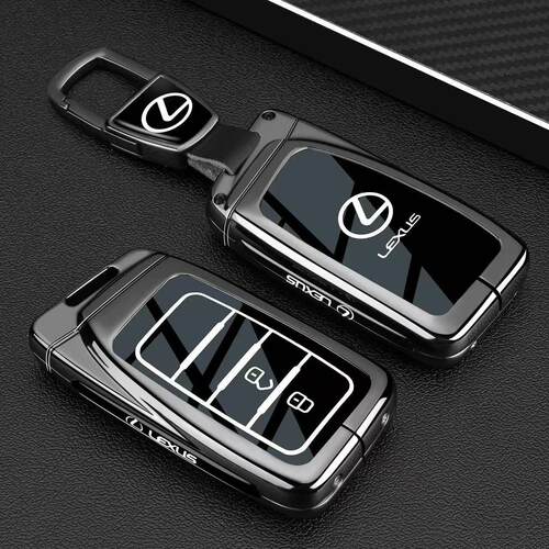 适用雷克萨斯ES300钥匙套Lexus NX200/LS/RZ/GX/RX350/LX车包扣壳