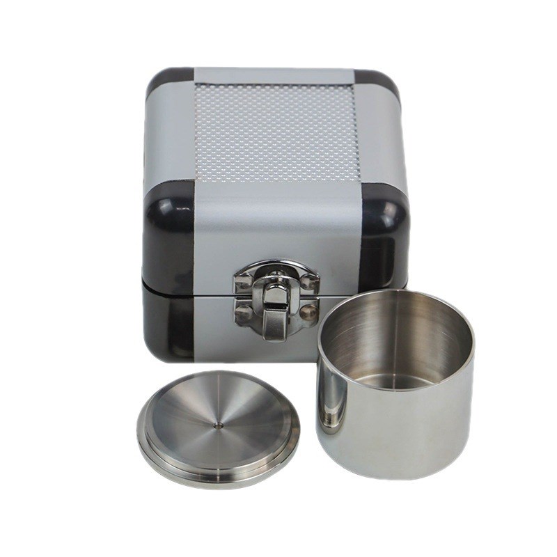 乘乙QBB不锈钢涂料比重杯高精度密度杯液体计37ml50ml比重瓶100ml