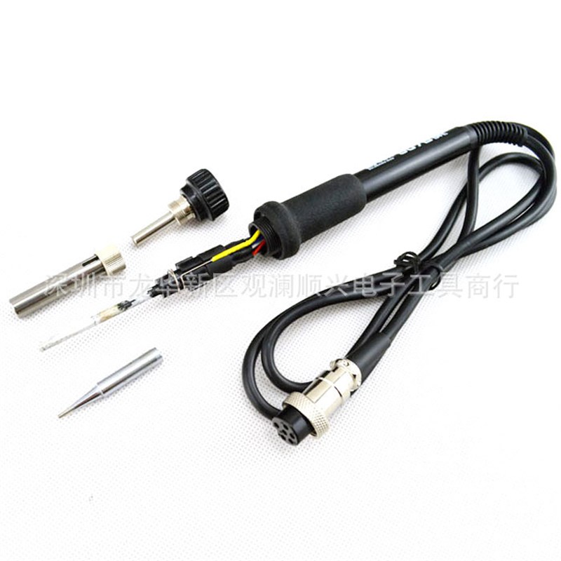 深圳白光恒温烙铁焊台SBK936B原装手柄SBK907B陶瓷插拔芯6孔插口