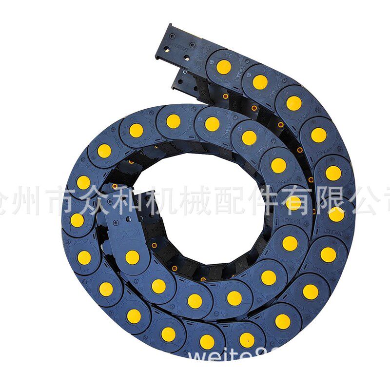 STC机械手拖链/KDP025*25/40*35-500配接头/肯泰特双向弯曲拖链