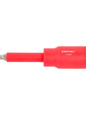 SHEFFIELD钢盾4-10MM绝缘电工六角套筒1/2注塑型公制旋具S158001