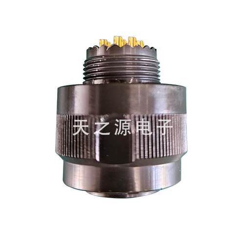 J599/26WC08PHN J599III系列航空插头8pin镀镉军绿电连接器