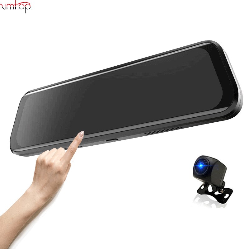 流媒体行车记录仪10寸大屏高清原车原貌支持电子狗语控ADAS