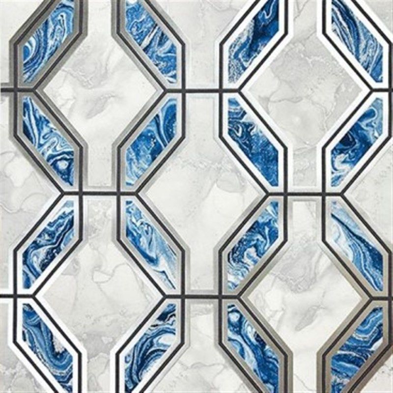 3D立体几何抽象波浪纹PVC壁纸客厅背景酒吧餐厅复古金边墙纸出口,家装主材,PVC墙纸,淘宝优惠券,粉丝福利购,淘宝优惠卷