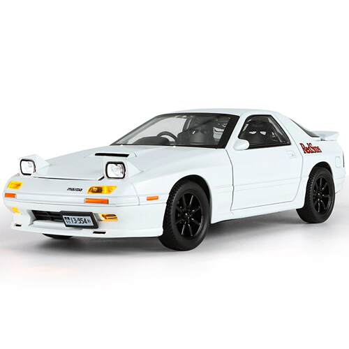 盒装 金丽方 1:24玛自达RX7-FC街车版仿真合金跑车模型厂家直销