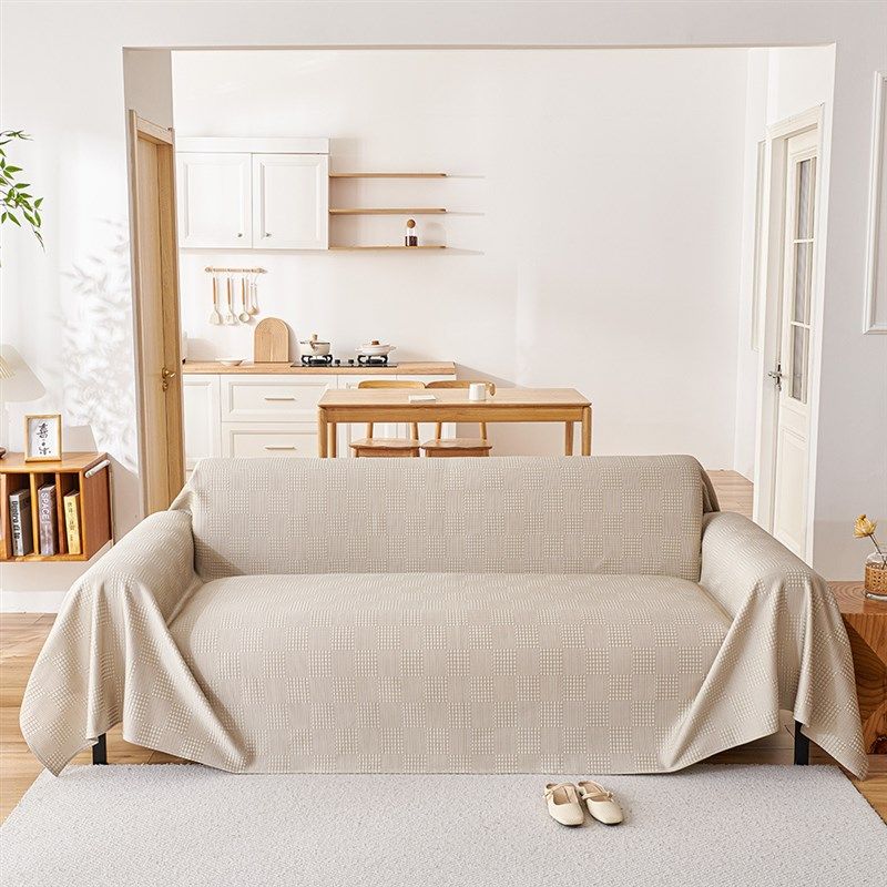 夏季沙发垫子2024新款清凉冰丝透气水洗坐垫毯扶手盖巾布全包套罩,居家布艺,沙发套,淘宝优惠券,粉丝福利购,淘宝优惠卷