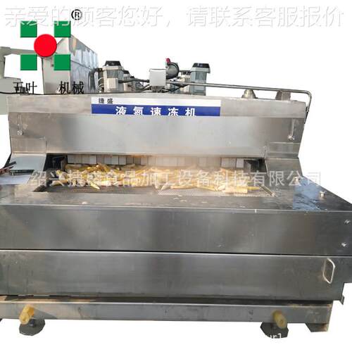 液氮隧式速冻LND机 连续备式大虾带速冻隧道机道设 鱼连续式速冻