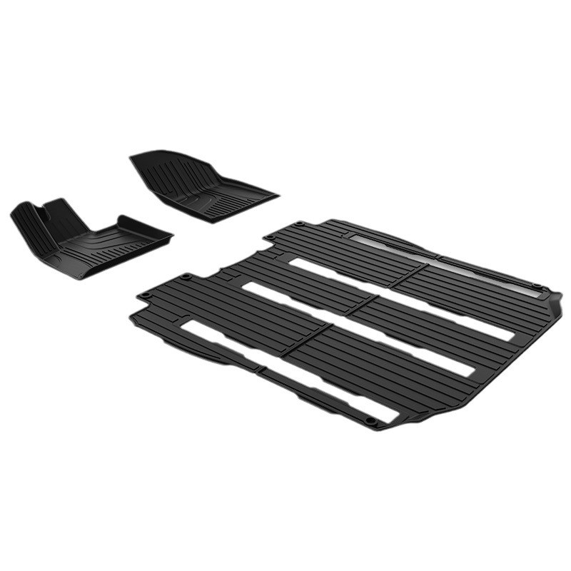 适用于极氪009车脚垫全天侯原厂款极氪双层全包围TPE汽车脚垫毛毯