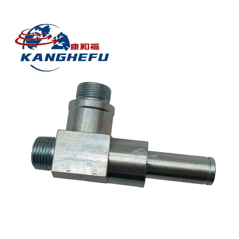 林德115/350/335/1275叉车配件三级门架油缸顶部管接头1804466321