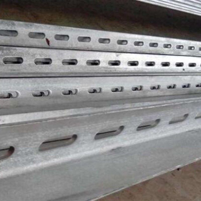 零售冲孔镀锌角钢 冲孔角铁可按客户尺寸一支起售