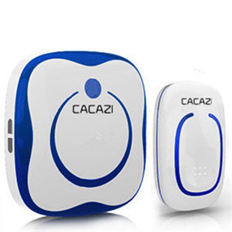 卡佳斯 门铃无线 家用 无线门铃 远距离 交流电防水门铃9809蓝色