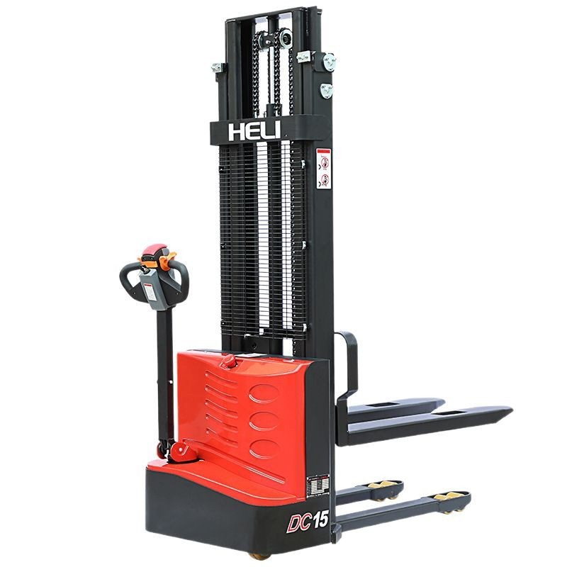 合力电动叉车CDD15-070E全自动搬运叉车全电动堆高车步行式升降叉