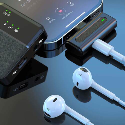 现货领夹式无线麦SX8续航10小时microphone领夹麦克话筒直播麦