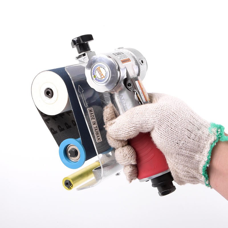 台湾BOOXT直供 AT-7110B手持气动砂带机60*280风打磨拉丝耐用强力