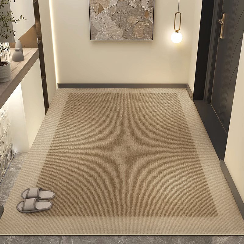 入户门地垫耐脏免洗可擦pvc2024新款玄关地毯可裁剪门口进门脚垫