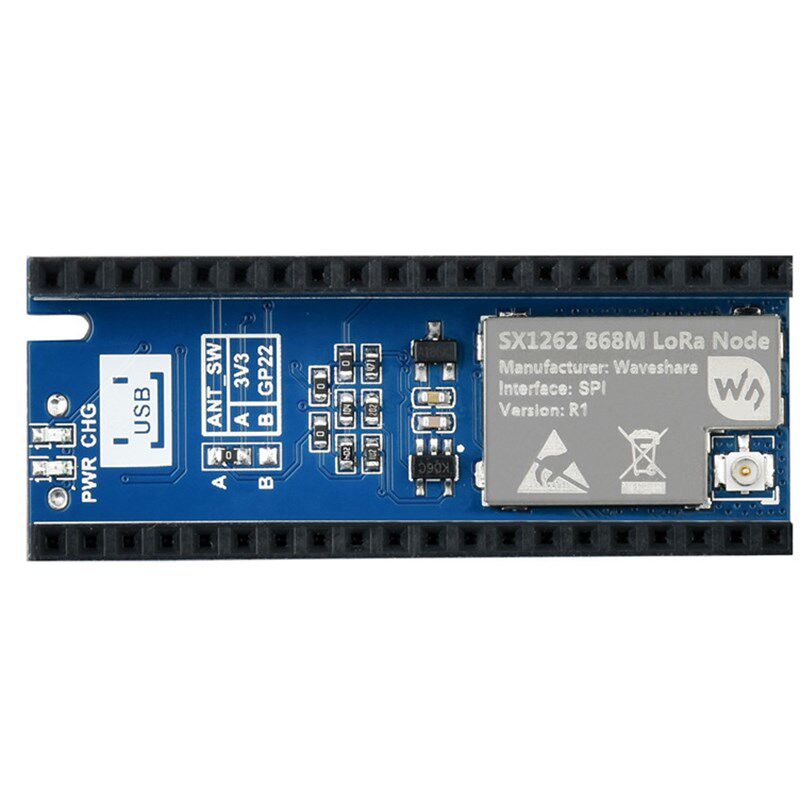 树莓派 Pico LoRa 节点扩展板 支持LoRaWAN协议 可接入TTN/TTS