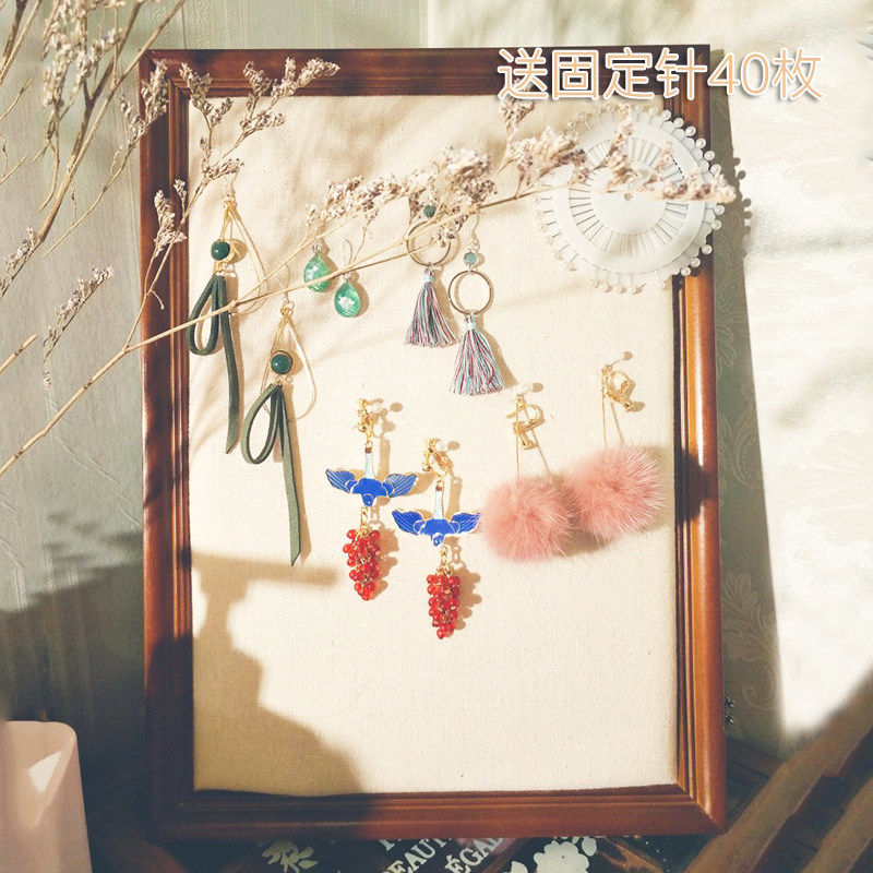 耳针板家用耳环架挂墙摆