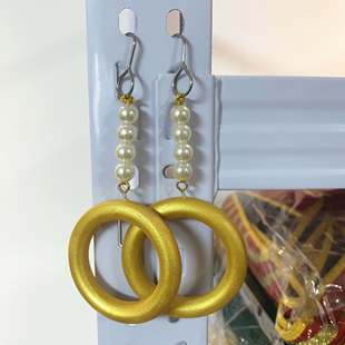 成都泽艺变脸 五佛冠耳环 头盔装饰 川剧变脸道具配件【包邮】