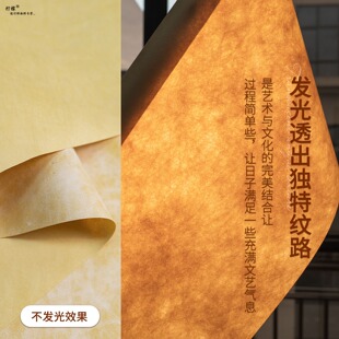 米黄色杜邦纸面料藤曼纹理防水透光撕不烂门头灯箱背景装饰纸隔断
