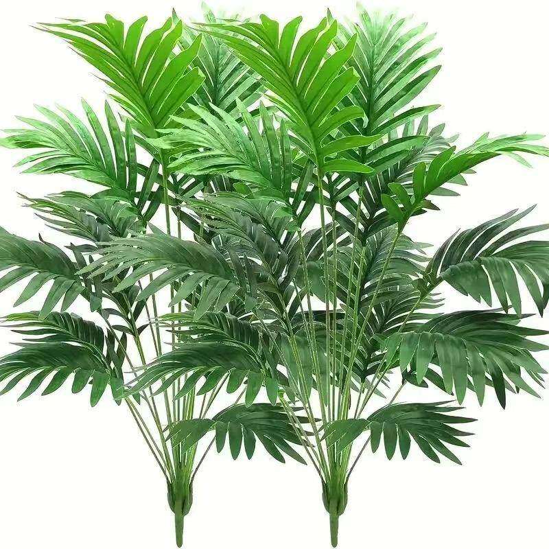 彷真绿色植物散尾葵旅人蕉芭蕉叶小树酒店饭厅大堂装饰假花植物盆