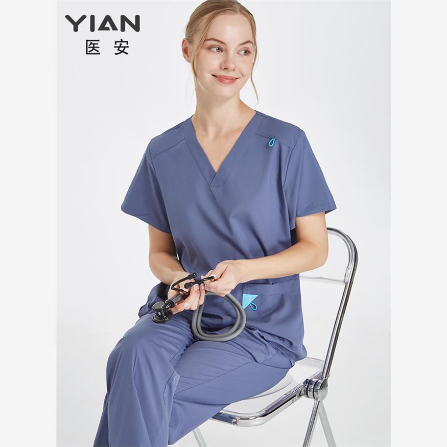 医生速干弹力手术服洗手