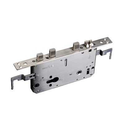 盼盼防盗门7568双快双活24*260转舌电子智能指纹锁大中小帅锁体