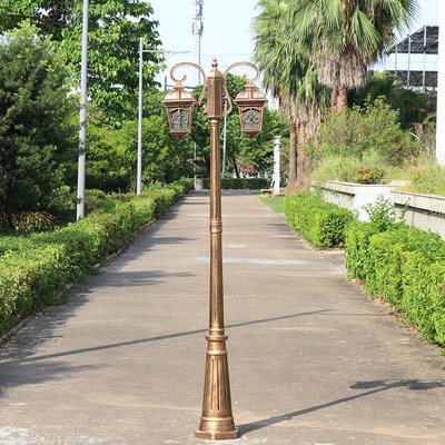 庭院灯3米别墅花园草坪灯小区路灯高杆灯室外防水户外灯景观超亮