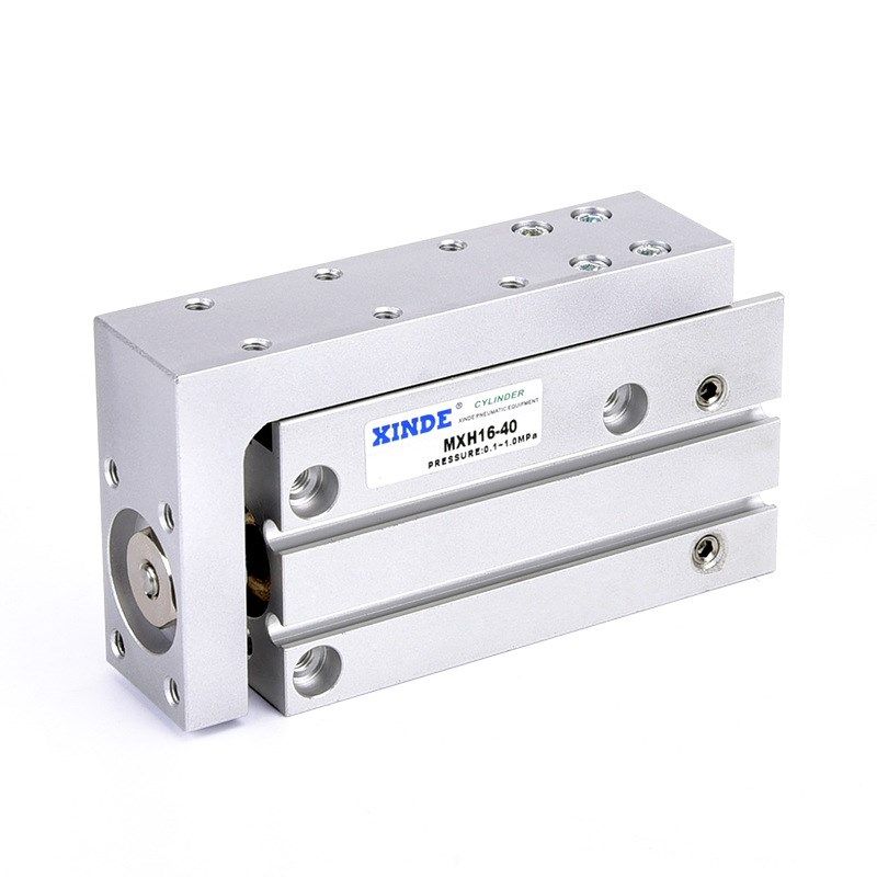SMC型小型精密导轨滑台气缸HLH/MXH6/10/16/20-5X10*15X20X25X40