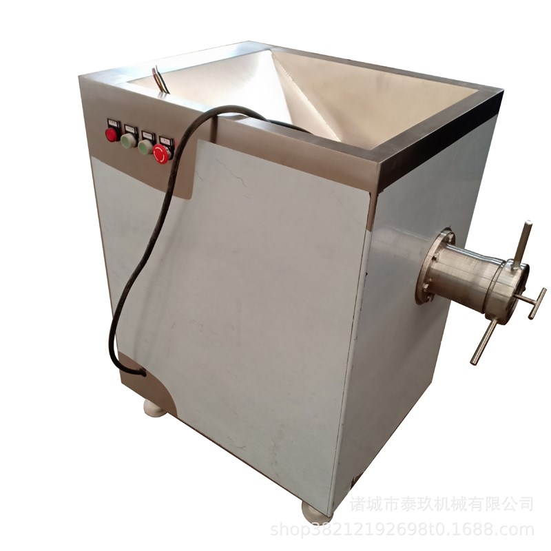 冻板粉碎绞肉机立式微冻肉绞碎机鸡脯丸子绞料机器多功能绞切机