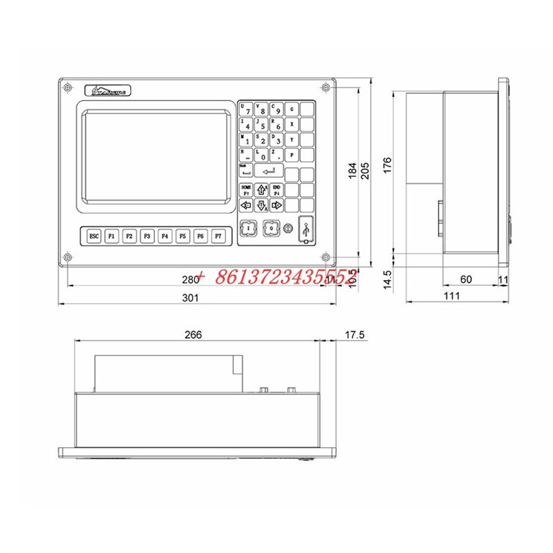 SF-2060S 4轴焊接 切割 系统数控 四轴焊接机数控系统 北京斯达峰