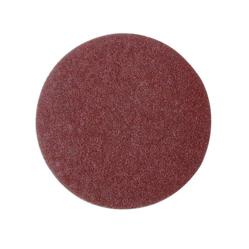 三兔红砂纸片7/9寸金属木工抛光砂纸植绒片墙面打磨圆盘砂纸