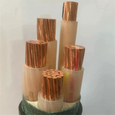 广州珠江花城牌ZC-YJV4+1国标绝缘阻燃铜芯铠装低压电缆电线