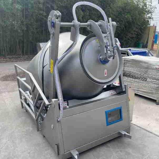 全自动翅中腌制设备黄焖鸡块拌料机烤鸭烤鸡滚揉机商用级腌制