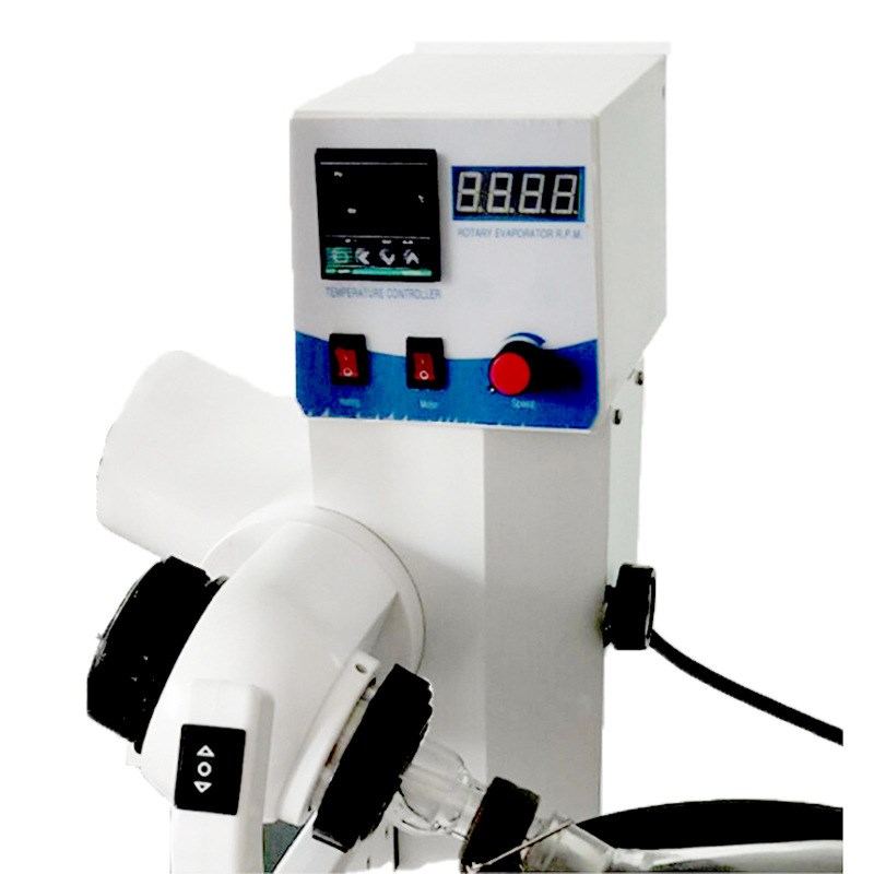 实验室旋转蒸发仪小型提取蒸馏旋蒸仪螺旋管式减压旋转蒸发器真空