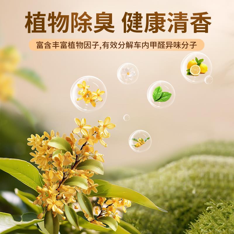 新车除甲醛除异味车内专用强力汽车除臭去异味车用车载空气净化器